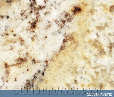 Golden Rustic Granite Slabs & Tiles, Brazil Yellow Granite