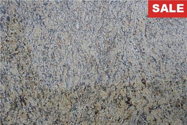 Giallo Santa Helena Granite Slabs & Tiles, Brazil Yellow Granite