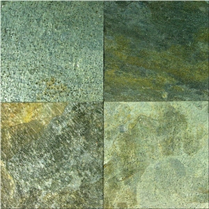 Zeera Green Slate Slabs & Tiles, India Green Slate