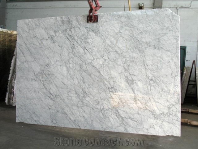 Bianco Carrara Marble Slabs, Italy White Marble
