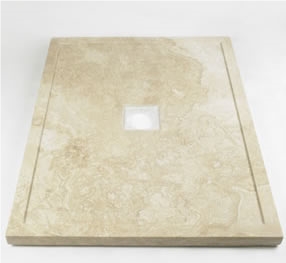 Beige Travertine Shower Tray