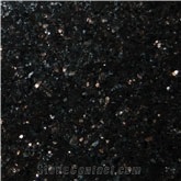 Star Galaxy Granite Slabs & Tiles, India Black Granite