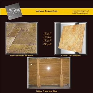 YELLOW TRAVERTINE