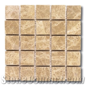 Emperador Marble Mosaic