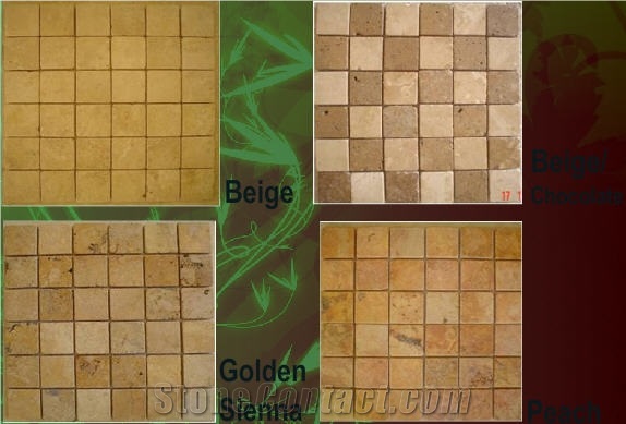Durango Dorado Travertine Mosaic