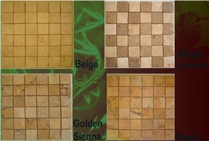 Durango Dorado Travertine Mosaic