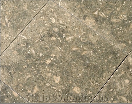 Rustic Green Limestone Slabs & Tiles, Turkey Green Limestone