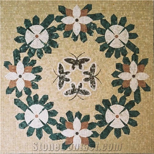 Mosaic Medallion MSC034
