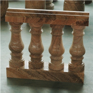Multicoulor Granite Balusters&Railings, Juparana Africa Granite Balusters Multicoulor Granite Balusters&Railings, Juparana Africa Granite Balusters