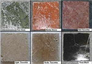 10*10 Tumbled Marble Tiles
