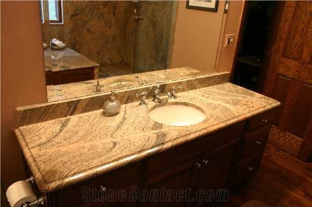 White Granite Vanity Top