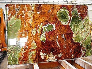 Multi Colore Onyx Slab 270x180x2cm Multi Colore Onyx Slab 270x180x2cm