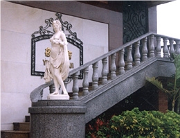 Black Granite Handrails