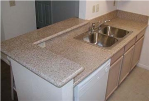 Beige Granite Countertop