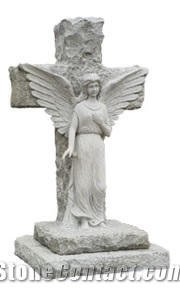 White Granite Sculpture