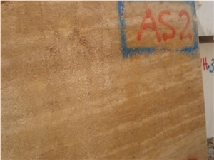 Golden Travertine Blocks
