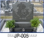 Grey Granite Japanese Style Mounment