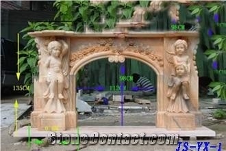 Portoro Fireplace