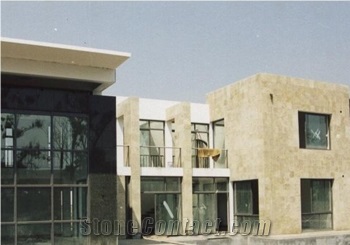 Antique Beige Marble Wall Cladding