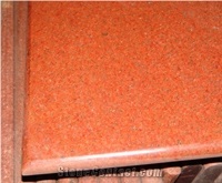 Dyed Red Granite Countertop