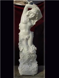 White Marble Sculpture