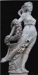 White Marble Human Sculpture