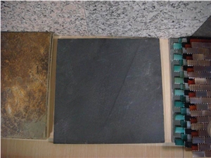 China Black Slate Slabs & Tiles