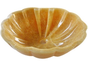 Yellow Onyx Sink