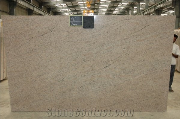 Yellow Granite Polished Slabs
