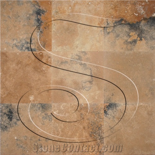 Afyon Gold Travertine,Travertine Yellow Brown