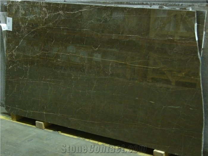 Chios Brown Limestone Slabs & Tiles, Greece Brown Limestone
