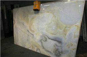 White Onyx 2 cm Slabs