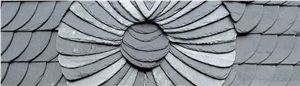 Black Slate Roof Tile