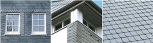 Black Slate Roof Tile