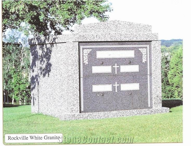 Grey Granite Mausoleum
