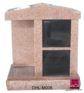 Red Granite Mausoleum