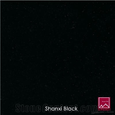 Shanxi Black Granite Slabs & Tiles, China Black Granite