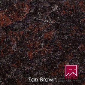 Tan Brown Granite Slabs & Tiles, India Brown Granite