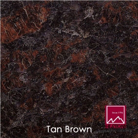 Tan Brown Granite Slabs & Tiles, India Brown Granite