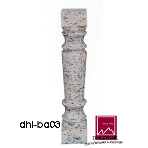 White Granite Baluster 03