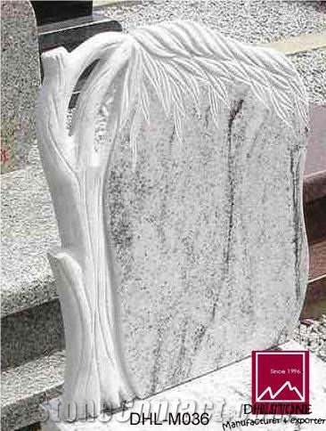 White Granite Monument