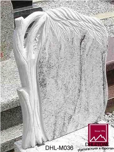 White Granite Monument