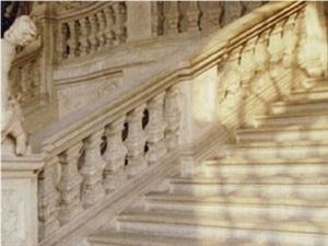 White Marble Balustrade & Railings White Marble Balustrade & Railings