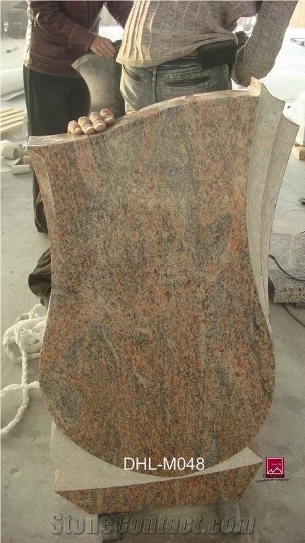Yellow Granite Monuments