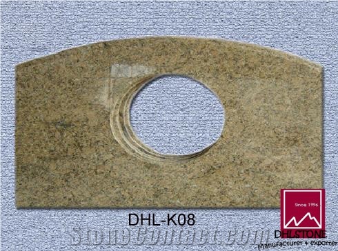 Yellow Granite Vanity Top Dhl-K08