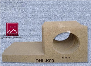 Yellow Granite Vanity Top Dhl-K09