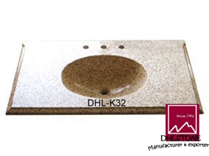 Yellow Granite Vanity Top