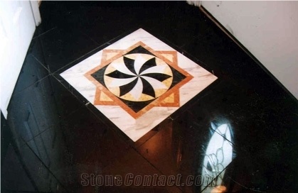 Marble Floor Medallion