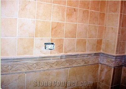 Beige Travertine Wall Mosaic