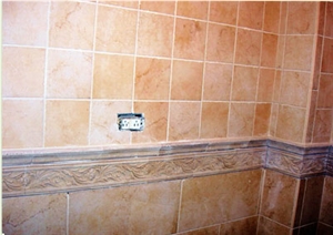 Beige Travertine Wall Mosaic